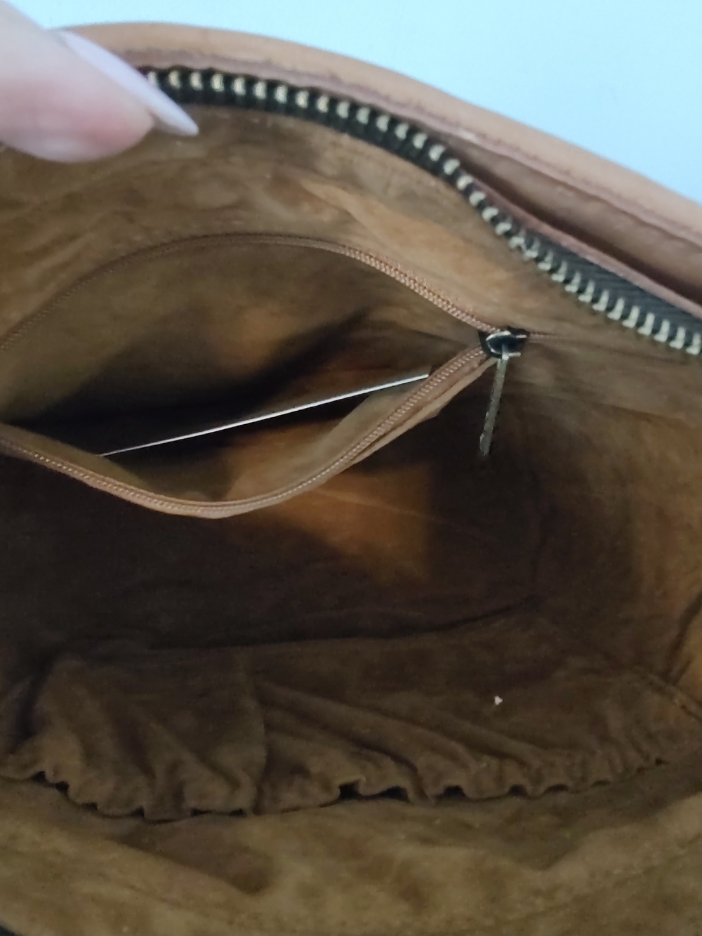 NEW Patricia Nash woven leather crossbody w/tassel NWT - Picture 11 of 12